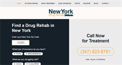 Desktop Screenshot of drugrehabnewyorkny.com